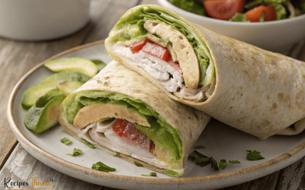 What is a Turkey Avocado Wrap Made of?