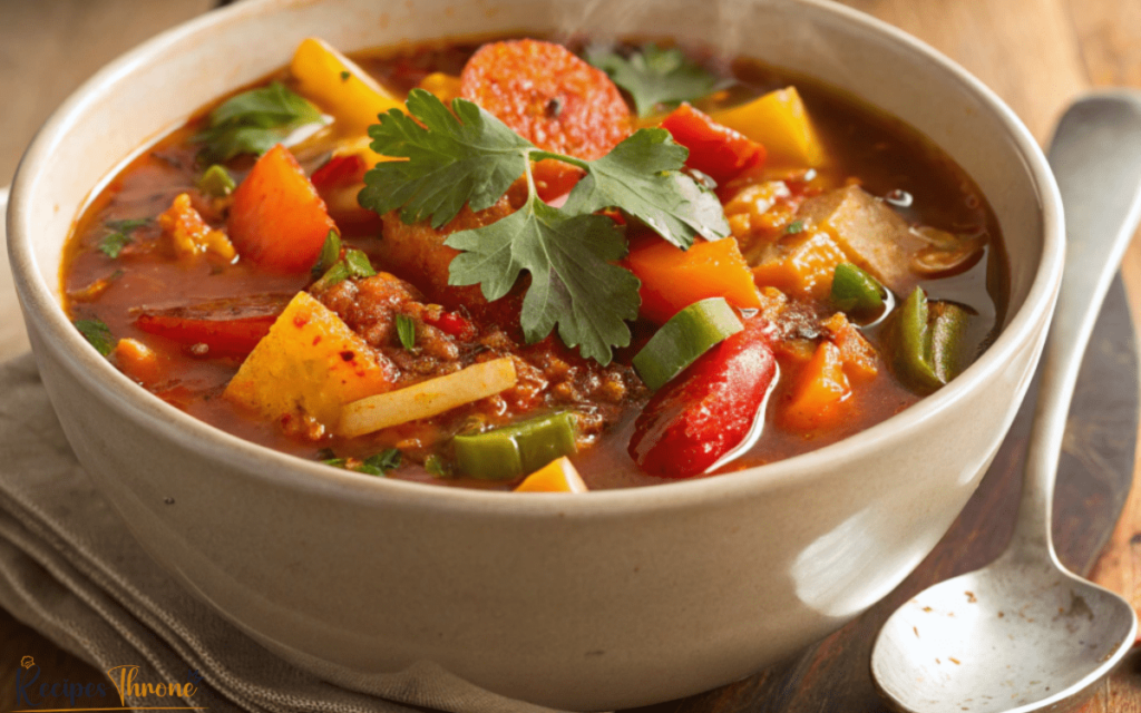 Delicious Spicy Vegetable Soup Recipe Easy & Flavorful!