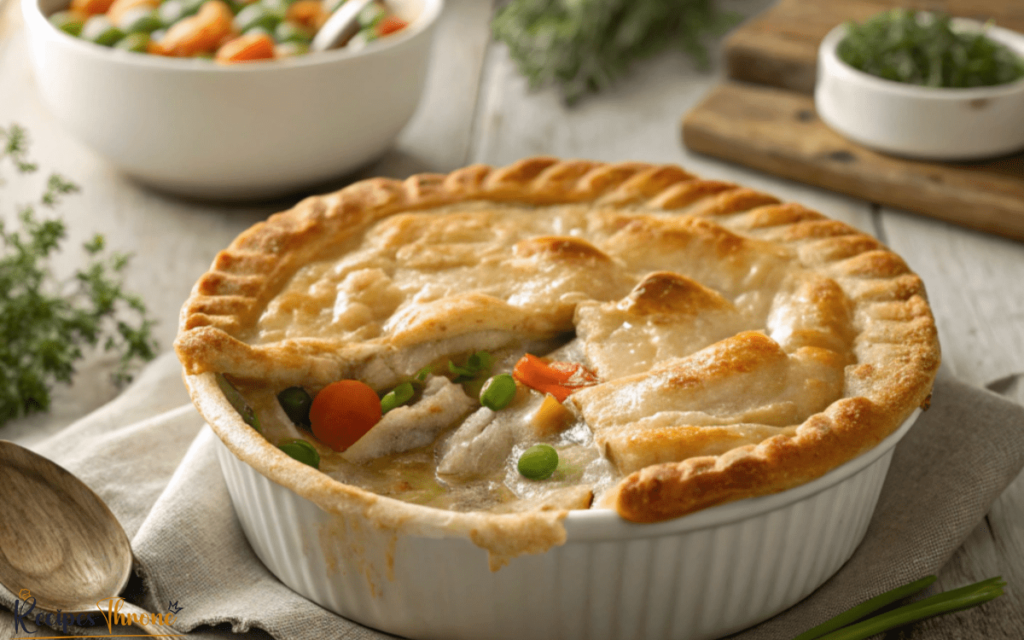 Easy Chicken Pot Pie Recipe With Cream of Chicken Soup