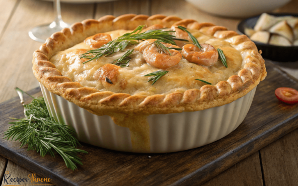 Seafood Pot Pie Recipe - Creamy and Easy Food