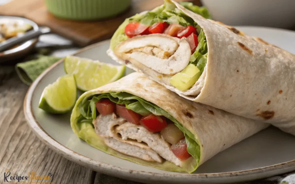What is a Turkey Avocado Wrap Made of?