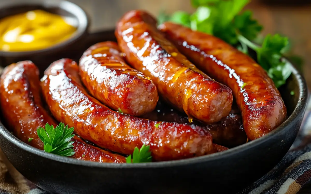 Smoked Sausage in an Air Fryer