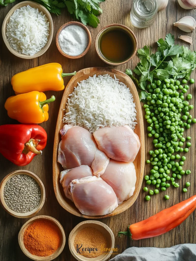 Easy Slow Cooker Arroz con Pollo (Diabetes-Friendly) 10 Ingredients for Slow Cooker Arroz con Pollo