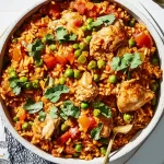 Easy Slow Cooker Arroz con Pollo (Diabetes-Friendly) 13 Slow Cooker Arroz con Pollo in Crockpot