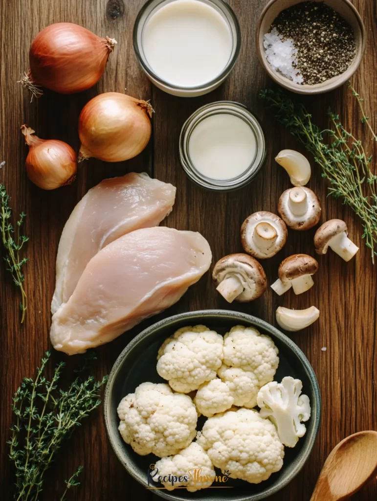 Easy Chicken Slow Cooker Mushroom Soup – Diabetic-Friendly 9 Ingredients for diabetic chicken slow cooker soup