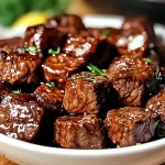 Easy CrockPot Steak Bites Recipe