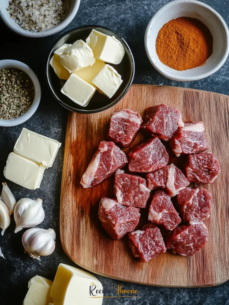 Easy CrockPot Steak Bites Recipe 3 crockpot-steak-bites-ingredients