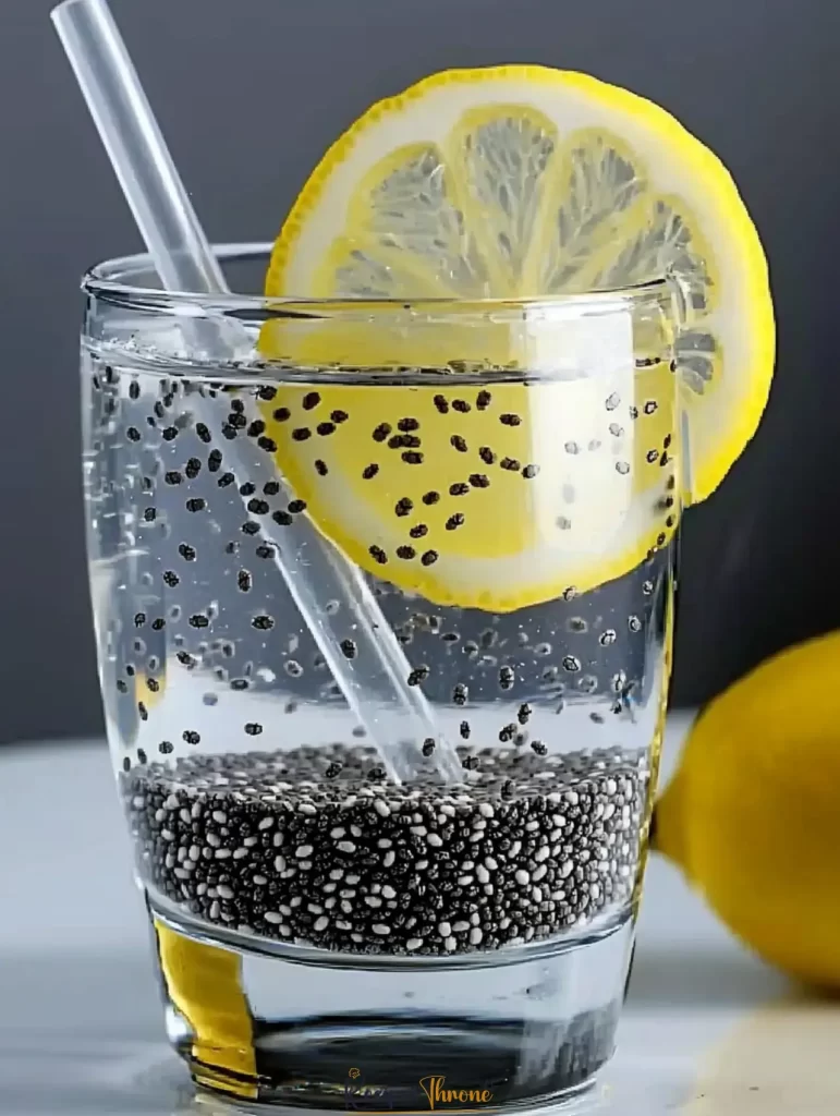 Chia seeds water recipe