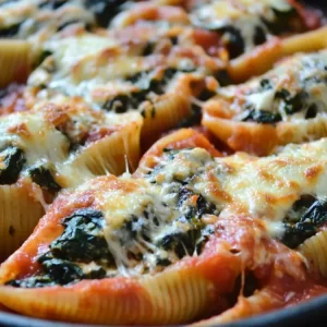 Spinach and Ricotta Stuffed Shells